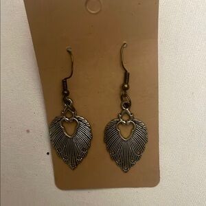Elegant Silver Leaf Earrings